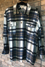 Load image into Gallery viewer, Textured Plaid Shacket
