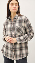 Load image into Gallery viewer, Oversized Flannel Button Down Top
