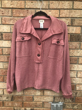 Load image into Gallery viewer, French Terry Cloth with Cut Edge Detail
