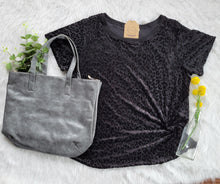 Load image into Gallery viewer, Leopard burnout top
