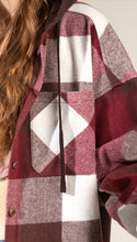 Load image into Gallery viewer, Plaid Frayed Button Down
