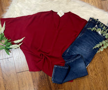 Load image into Gallery viewer, Oversized V-Neck Top
