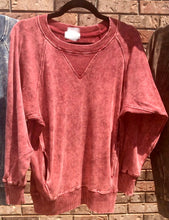 Load image into Gallery viewer, Acid Wash Pullover
